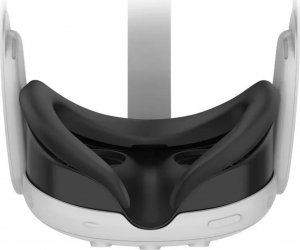 Vortex Virtual Reality Silikonowa ochronka na twarz do Meta Quest 3 | Czarna 2