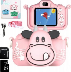Aparat cyfrowy Krówka APARAT DLA DZIECI KAMERA KRÓWKA 40Mpx + KARTA 32GB 15