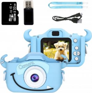 Aparat cyfrowy dla dzieci kamera gry + karta 32GB różowy 15