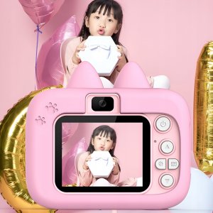 Aparat cyfrowy APARAT CYFROWY FOTOGRAFICZNY DLA DZIECI KAMERA ZABAWKA GRY 40Mpx+KARTA 32GB 8