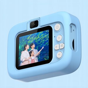 Aparat cyfrowy APARAT CYFROWY FOTOGRAFICZNY DLA DZIECI KAMERA ZABAWKA GRY 40Mpx+KARTA 32GB 9