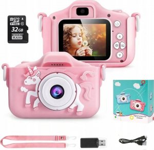 Aparat cyfrowy APARAT DLA DZIECI KAMERA ZABAWKA 40Mpx +KARTA 32GB 1