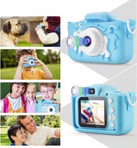Aparat cyfrowy APARAT DLA DZIECI KAMERA ZABAWKA 40Mpx +KARTA 32GB 8