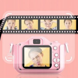 Aparat cyfrowy APARAT DLA DZIECI KAMERA ZABAWKA 40Mpx +KARTA 32GB 9