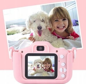 Aparat cyfrowy APARAT DLA DZIECI KAMERA ZABAWKA 40Mpx +KARTA 32GB 10