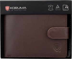 KORUMA Brązowy portfel antykradzieżowy - Koruma (SM-905HBR) Uniwersalny 1