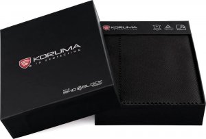 KORUMA Czarny portfel antyRFID - (SM-904GBL) Uniwersalny 11