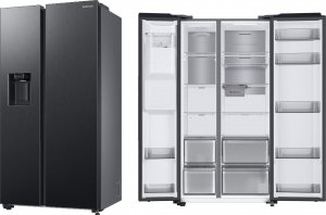 Lodówka Samsung SAMSUNG RS68CG885DB1 NoFrost Grafitowa stal 1