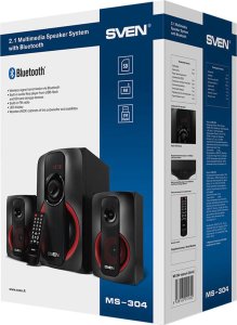 Głośnik Sven Głośniki SVEN MS-304, 40W Bluetooth (czarne) 6