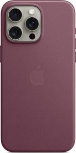 Apple Etui FineWoven na iPhone 15 Pro Max MagSafe rubinowa morwa 1