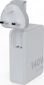 Xtorm Adapter podróżny GaN Ultra 140W wtyczki EU,US,UK + kabel USB-C PD 14