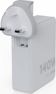 Xtorm Adapter podróżny GaN Ultra 140W wtyczki EU,US,UK + kabel USB-C PD 15
