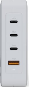 Xtorm Adapter podróżny GaN Ultra 140W wtyczki EU,US,UK + kabel USB-C PD 3