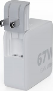 Xtorm Adapter podróżny GaN Ultra 67W wtyczki EU,US,UK + kabel USB-C PD 13