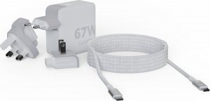 Xtorm Adapter podróżny GaN Ultra 67W wtyczki EU,US,UK + kabel USB-C PD 4