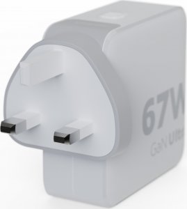 Xtorm Adapter podróżny GaN Ultra 67W wtyczki EU,US,UK + kabel USB-C PD 8