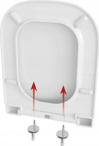 Deska sedesowa Sepio Deska sedesowa wolnoopadająca biała wytrzymała ergonomiczne kształt 5