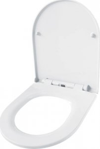 Deska sedesowa Sepio Deska klozetowa sedesowa antybakteryjna wolnoopadająca wypinana biała 3