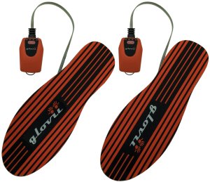 Glovii Ogrzewane, cienkie, wkładki narciarskie, aplikacja, GW4U rozmiar 36-48 2