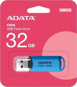 Pendrive ADATA Pendrive C906 32GB USB2.0 niebieski 1