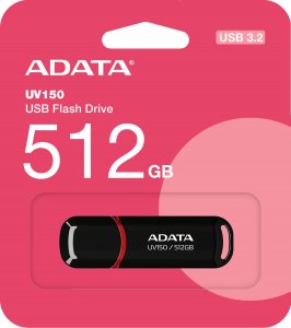 Pendrive ADATA UV150, 512 GB  (AUV150-512G-RBK) 2
