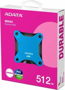 Dysk zewnętrzny SSD ADATA SD620 512GB Czarno-niebieski (SD620-512GCBL) 2