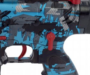 Skleplolki BEZPIECZNY OGROMNY KARABIN AUTOMAT KULKI ŻELOWE PISTOLET TARCZA 11