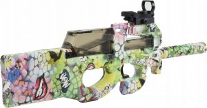 Skleplolki DUŻY PISTOLET KARABIN AUTOMAT NA KULKI ŻELOWE P90 8