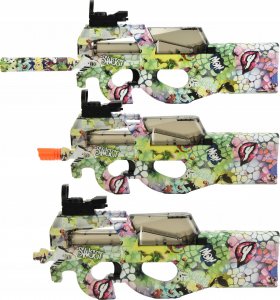 Skleplolki DUŻY PISTOLET KARABIN AUTOMAT NA KULKI ŻELOWE P90 9