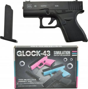 Skleplolki Pistolet Glock ASG z metalu + 800 kulek 3