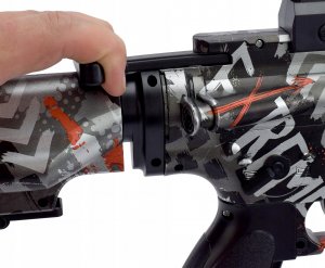 Skleplolki KARABIN AUTOMAT NA KULKI ŻELOWE PISTOLET DUŻY M416 11