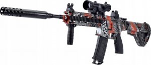 Skleplolki KARABIN AUTOMAT NA KULKI ŻELOWE PISTOLET DUŻY M416 13
