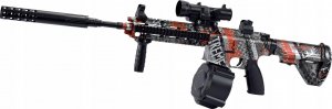Skleplolki KARABIN AUTOMAT NA KULKI ŻELOWE PISTOLET DUŻY M416 5
