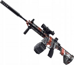 Skleplolki KARABIN AUTOMAT NA KULKI ŻELOWE PISTOLET DUŻY M416 6