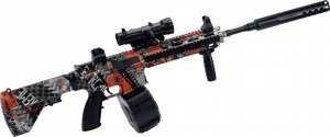 Skleplolki KARABIN AUTOMAT NA KULKI ŻELOWE PISTOLET DUŻY M416 7