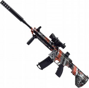 Skleplolki KARABIN AUTOMAT NA KULKI ŻELOWE PISTOLET DUŻY M416 10
