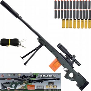 Skleplolki KARABIN NA STRZAŁKI GIGANT 128cm SNAJPER PISTOLET 2