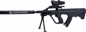 Skleplolki KARABIN PISTOLET NA KULKI AUG ASG REPLIKA LASER 3
