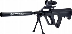 Skleplolki KARABIN PISTOLET NA KULKI AUG ASG REPLIKA LASER 4