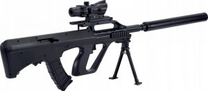 Skleplolki KARABIN PISTOLET NA KULKI AUG ASG REPLIKA LASER 5