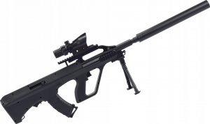 Skleplolki KARABIN PISTOLET NA KULKI AUG ASG REPLIKA LASER 6