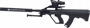 Skleplolki KARABIN PISTOLET NA KULKI AUG ASG REPLIKA LASER 9