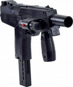 Skleplolki KARABIN PISTOLET NA KULKI MP9 ASG REPLIKA LASER 6