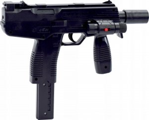 Skleplolki KARABIN PISTOLET NA KULKI MP9 ASG REPLIKA LASER 7