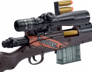 Skleplolki KARABIN PISTOLET SNAJPERKA SNAJPER STRZAŁKI ŁUSKI 4