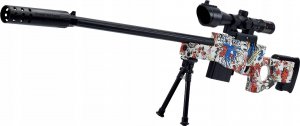Skleplolki KARABIN SNAJPERKA NA KULKI ŻELOWE PISTOLET WIELKI 2