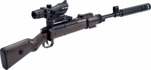 Skleplolki KARABIN SNAJPERKA NA KULKI ŻELOWE PISTOLET WIELKI 8
