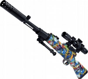 Skleplolki KARABIN SNAJPERKA NA KULKI ŻELOWE PISTOLET WIELKI 2