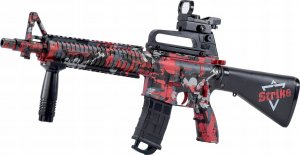 Skleplolki OGROMNY BEZPIECZNY KARABIN AUTOMAT KULKI ŻELOWE PISTOLET TARCZA 5