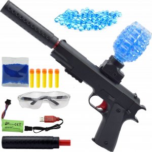 Skleplolki PISTOLET AUTOMAT NA KULKI ŻELOWE KARABIN STRZAŁKI 2